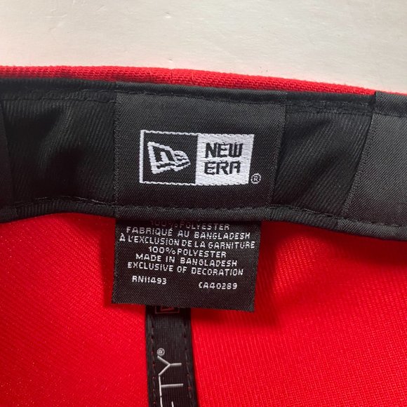 NEW Toronto Raptors New Era 59Fifty NBA Team Shield Fitted Hat Cap Mens Sz 7 1/8 - Picture 11 of 11